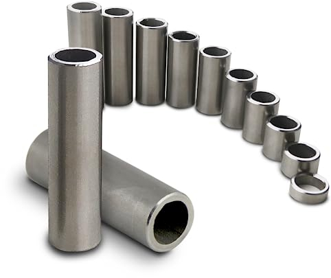 PROTECH 5 Stück Distanzhülsen M5 Edelstahl 10x5,5x25 Abstandshülsen [25mm Länge] Buchse [5,5mm Innen] Abstandshalter