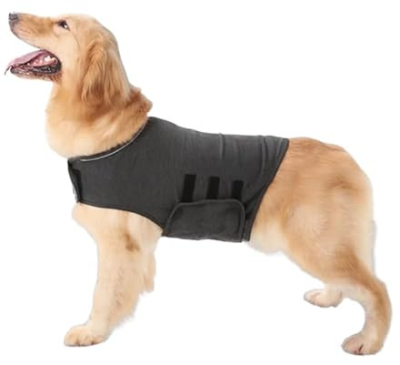 Joyzan Hund Angst Jacke, Anti Hundejacke Haustier Stressabbau Hemd Hunde Beruhigungsweste Beruhigungsmantel Shirt Warme Leichte Wickel Hundeentlastungs Kleidung Emotionale Beruhigend Angstzustände