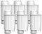 AQUA CREST Intenza+ - Filtro acqua sostitutivo per Brita® Intenza+, Philips®, CA6702/00, Intenza, filtro acqua caffè, Gaggia® Mavea® Intenza+, riduce PFAS, PFOA/PFOS (confezione da 6)