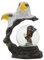 ICE ARMOR 10,8 cm H Adler Glitzer Schneekugel Statue Fantasy Dekoration Figur