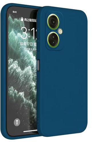 Topme Cover per OnePlus Nord CE 3 Lite (6.7 Inches) Custodia Case, Protezione Della Pelle Della Custodia in Silicone Tpu - Blu zaffiro