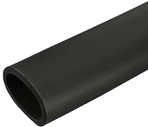 sourcing map Rohrleitung Isolierung Schaum Rohr Rückstand Isolierung Rohrleitung 50mm(2) ID 64mm(2 1/2) AD 6.6ft Wärmeerhaltung für Handgriff Greifen Unterstützung