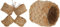 Serviettenringe Braun Natur Tischdeko Jute 4cm Deko 4 Stück