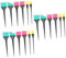FRCOLOR 18 piezas cepillo para teñir el cabello herramienta para quitar el gel tinte cepillo artículos del hogar cepillo para aplicar tinte para el cabello marca productos para el hogar