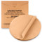 Backpapier Rund 200 Stück 30,5 cm Backpapier Zuschnitte, Antihaft Fettdicht Pergamentpapier Zum Backen, Butterbrotpapier für Kuchen, Pizza, Burger, Käse (Braun, 200 Stück-30.5 cm)