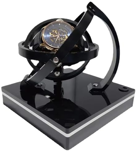 Remontoirs de montre stéréoscopiques 2025, remontoir de montre automatique, remontoirs de montre mécaniques, interface USB, affichage de montre-bracelet rotatif à 360 ° pour hommes et femmes,MEN
