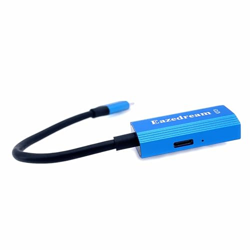 Eazedream Type-C Hub Adapter für Viture Xreal Rokid Rayneo AR Brille (2 USB-C)