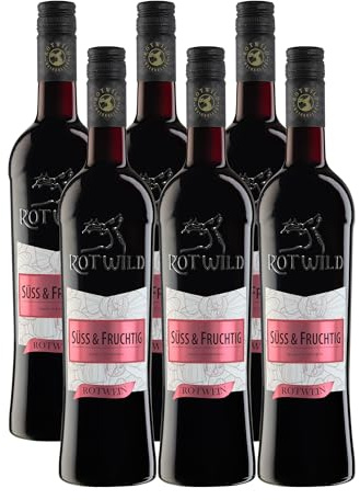 Rotwild Rotwein süß & fruchtig (6 x 0,75l)