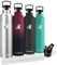 Botella Termica 1 litro, Botella Agua Acero Inoxidable, A Prueba de Fugas, Botella con Pajita, Fácil de limpiar, Botella sin Bpa, Acero Inoxidable 18/8, Cantimplora para la Cámping, Senderismo, Yoga
