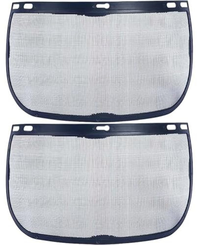 Uzztfa Visiera di Ricambio, 2 Pezzi di Protezione per Il Viso in, Protezione per Gli Occhi, Visiera Protettiva di Ricambio per Giardinaggio, Diserbo E Taglio del Legno