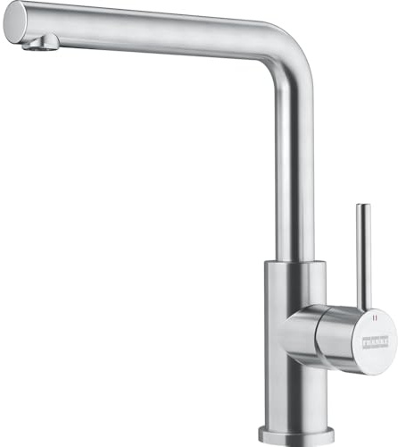 Franke 1150706985 - Rubinetto Smart Glenda Swivel Colore Acciaio Inox