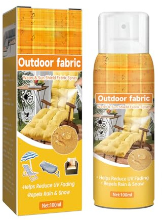 Wasser-Sonnenschutz-Stoffspray, Stoff-Imprägnierspray, Schutz für Sommer, Outdoor, Ausrüstungssprays, langlebiger Möbelschutz für Polster, Lappen, Bekleidung, Teppich