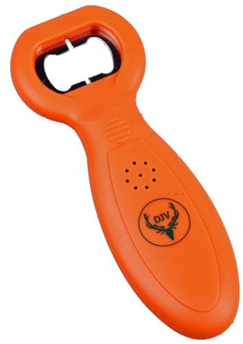 DJV Flaschenöffner Rotte Sauen - Orange - mit Soundeffekt & Tierstimme - Geschenk für Jäger, Jagdfreunde & Naturfreunde