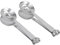 3Pcs Pinces Sachet de Thé en Acier Inoxydable Presse-sachets de thé Outil Cuisine Accessoire de Thé 12cm