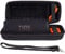 Khanka Hart Tasche + Schultergurt für JBL Charge 5/ für Charge 4 Bluetooth Lautsprecher. (Schwarz)