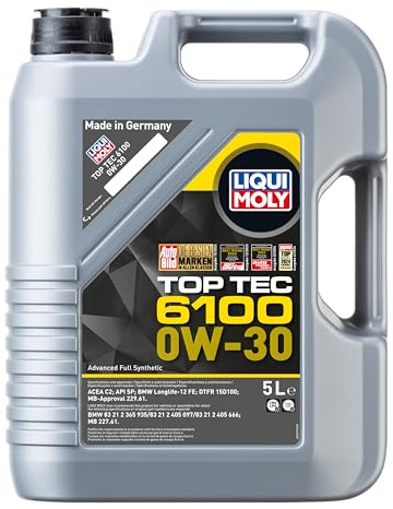 LIQUI MOLY Top Tec 6100 0W-30 | 5 L | Synthesis technology motor oil | SKU: 20779
