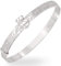 Bracelet pour enfant en argent sterling 925 pour bébé, baptême, anniversaire, fête prénatale, cadeau pour bébé garçon, bébé fille de 0 à 3 ans, 40mm to 50mm, Argent sterling Argent