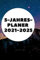 5-Jahres-Planer 2021-2025: Jahresplaner Monatskalender