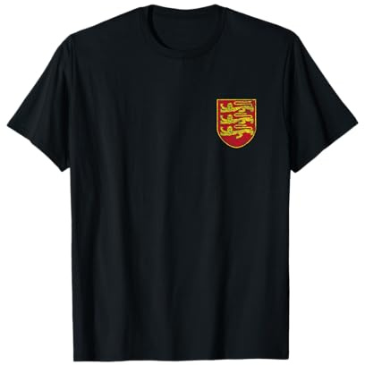 Drapeau anglais de l'île des Anglo-Normandes BailiWick T-Shirt