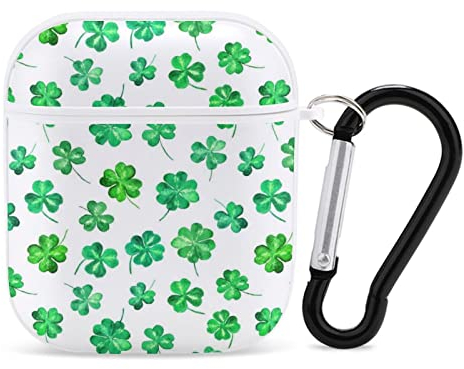 Airpods-Hülle Aquarell St. Patrick Day Airpod Hard Case Cover Kopfhörerhüllen Für Apple Airpods1 Airpods2