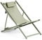 Vanage | Liegestuhl robust & klappbar mit Organizer | Sonnenliege perfekt für Balkon | Beach-Chair für den Garten in versch. Farben | wetterfest & langlebig | Metall-Rahmen