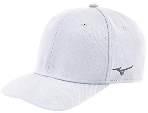 Mizuno Unisex-Erwachsene Fitted Pro Hat Mütze, Weiss/opulenter Garten, Small-Medium