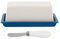 Butterteller Butterhalter Nordic Creative Keramik Butterdose mit Deckel Keramik Tablett Set Rechteckige Butterdose (A)