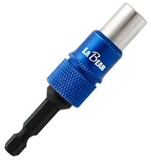 LABEAR - Drill Bit Holder, Magnetic Swiveling Bit Tip Holder, Flexible Drill Bit Extension Pivot Impact Driver,Bit Holder Quick Release Rotary Extender for Tight Spaces, Corner