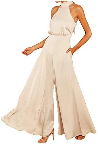 Generico Lino Tuta Elegante Leggera Offerta Tuta Intera Estiva Ragazza Pantaloni Sportivi Donna Leggeri Camicetta Donna Manica Corta Bianca Eleganti Yoga Fitness Abbigliamento Sportivi