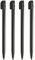 Lot de 4 stylets de rechange pour écran tactile Nintendo DS Lite (DSL) Noir