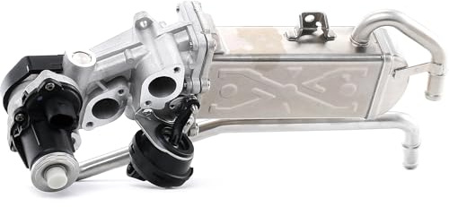 STARK Abgaskühler AGR-Modul SKEGM-4810002 elektrisch mit AGR-Ventil 12 Kompatibel mit VW Polo Schrägheck 6R1, 6C1, SKODA Fabia II Schrägheck 542 Fabia II Combi 545, SEAT Ibiza IV Schrägheck 6J5, 6P1
