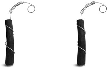 Black+Blum Charcoal Water Filter Hydration with Locking Coil, Old Japanese Tradition, Lasts 6 Months, Natural Wood (Pack of 2)