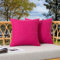 Kevin-Textil-Kissenbezüge für den Außenbereich, wasserdicht, dekorativ, Bauernhaus, Überwurf-Kissenbezüge, kariert, Couch-Kissenbezüge, Frühling für Terrasse, Zelt, Bett, Sofa, Wohnzimmer, 45,7 x 45,7