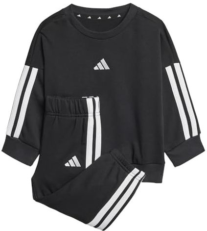 adidas Unisex Baby Essentials Jogger, Black/White, 2-3 Years