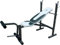 Getfit Force Bench 560 Multifunktions-Hantelbank mit verstellbarer Multistation mit klappbarer Rückenlehne, Beincurl-Station und Bein-Extensor
