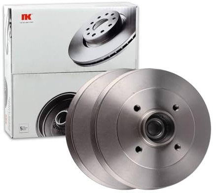 2x NK Ø 203mm Bremstrommeln hinten passend für Clio | 253936
