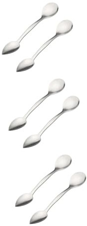 PRETYZOOM Cucchiaio Kiwi Acciaio 6 Pz Cucchiaio in Acciaio Inossidabile Paletta Da Cucchiaio Da Frutta Cucchiai Cucchiaio Da in Acciaio Inossidabile