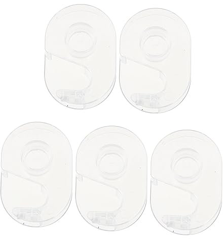 DIYEAH Lot De 4 Distributeurs De Ruban Adhésif De Bureau Coupe-ruban Rouleaux De Ruban Adhésif Recharge Mini Ruban Design Pratique 5 Pièces X 4