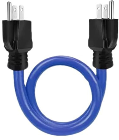 Cavo di estensione maschile a maschio, cavo esteso elettrico | Prolunga di conversione,Tappi elettrici sicuri per la casa e gli uffici Utilizzare una soluzione multi-plug