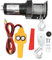 Treuil électrique YDRCESMI DC12V 2000lbs avec télécommande Treuil de remorque de remorquage puissant et polyvalent pour UTV Utilisation efficace du remorquage hors route