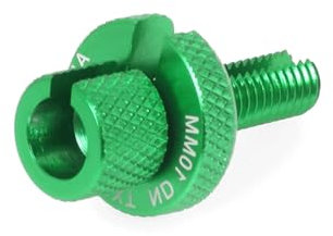 AMYALIN pour KA&WASAKI Z250 Z300 Z650 Z900 Vis De Réglage De Fil De Câble d'embrayage De Moto(Vert)