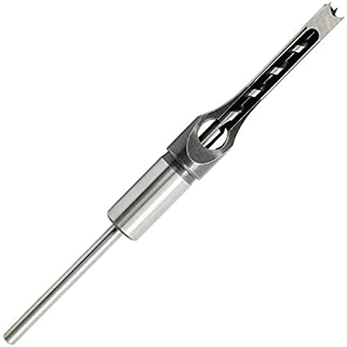 1Pcs Square Hole Drill Bit, HSS Wood Mortising Chisel Countersink Bits DIY Hole Opening Drilling Tool (3/4 (19mm))