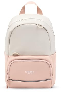 LARKSON Rucksack Kinder für Mädchen & Jungen Rosa - Knut - Kleiner Kinderrucksack mit Brustgurt - Ab 2 Jahre - 6L - Wasserabweisend