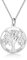 Bo&Pao Personalised Family Tree Necklace with Name, 925 Sterling Silver, Engraving