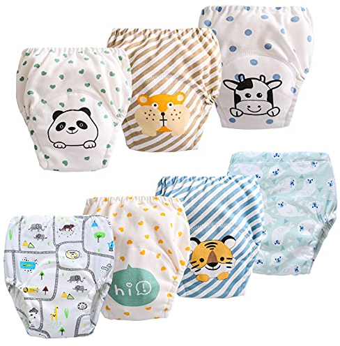 JackLoveBriefs Töpfchen Trainingshose,unsere Trainingshosen für Kinder von (2 Jahre, 7 Stück, Farbe: Mehrfarbig, Gr.90)