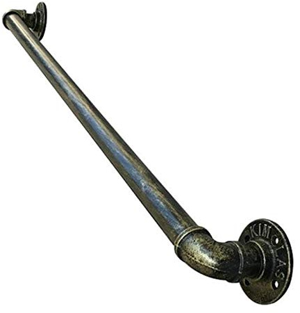 RTY-BY Securite Rambarde Fer forgé Garde-Corps Terrasse Fenetre Balcon Parapet Barre Appui, Rampe Main Courante pour escalier Balustrade extérieure intérieure, 80cm 150cm 180cm 250cm 300cm 300cm