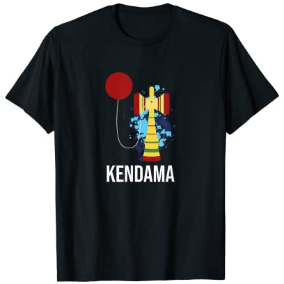 Kendama – Wasserfarbe, japanischer Sport T-Shirt
