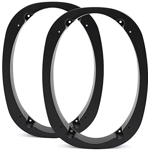 TuoLauthon 2pcs 6 X 9 Universal Plastic Vehicle Car Speaker Spacer Adapter Mount