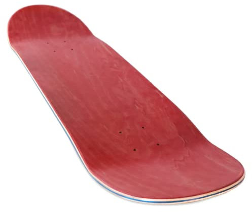 Bold Blank Skateboard Deck, Mid Concave, leichtes Skate Deck aus 7 Lagen kanadischem Ahorn, kaltgepresst, Größe 7.00
