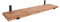 Santango Wandregal Holz 90x20 cm - Modernes Hängendes Regal mit 1 Regalbrett - Eiche - Einfacher Zusammenbau und Organisation